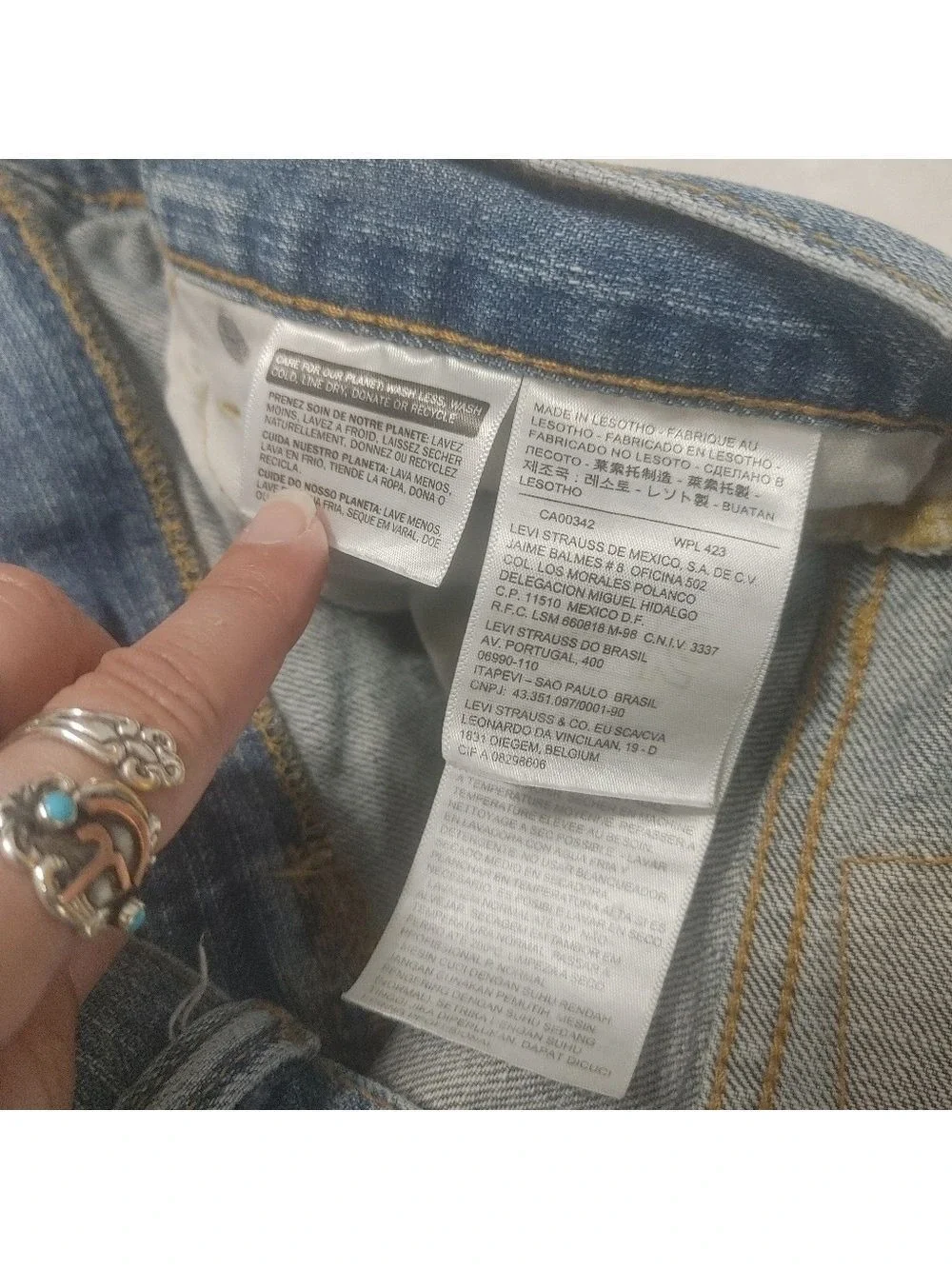 Classic Men's Levi's 527 Bootcut Jeans Waist 36 X 34 Length Light Blue